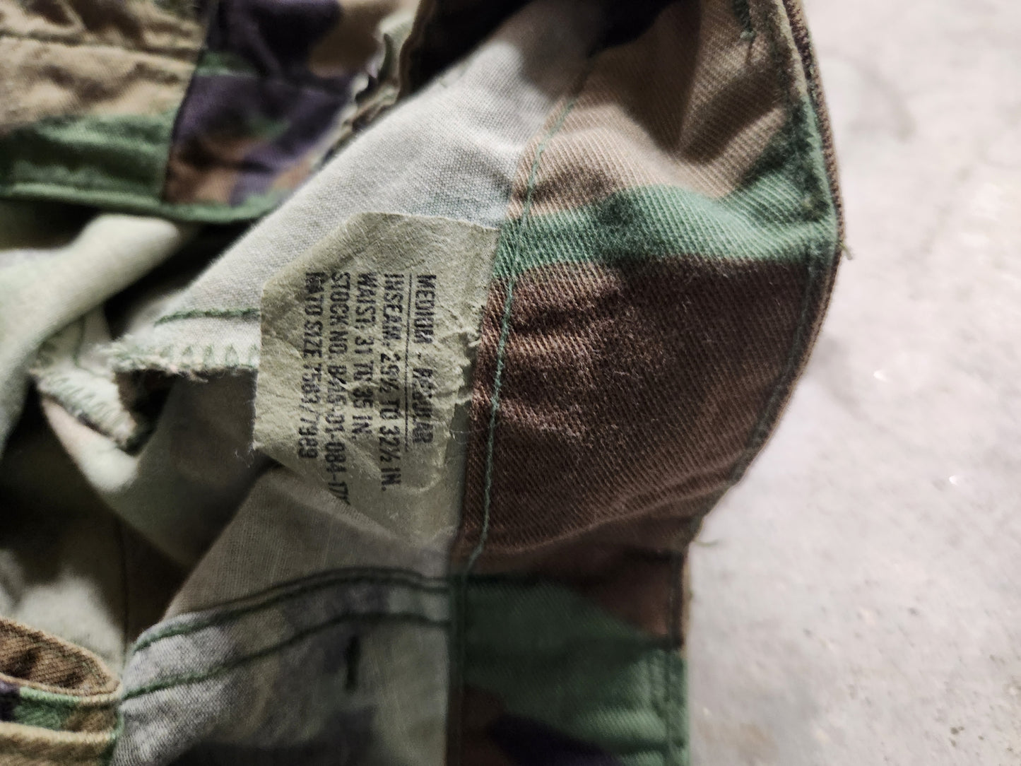 Woodland BDU Plants Medium Regular