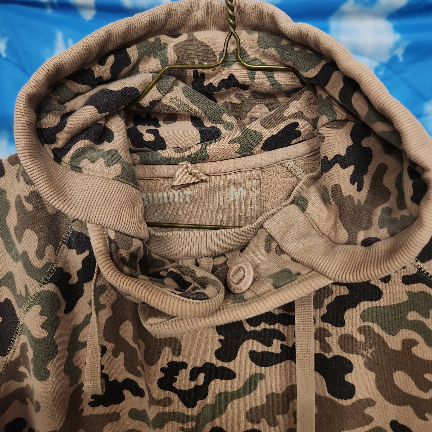 Addict Co Swift Camo Hoodie Medium