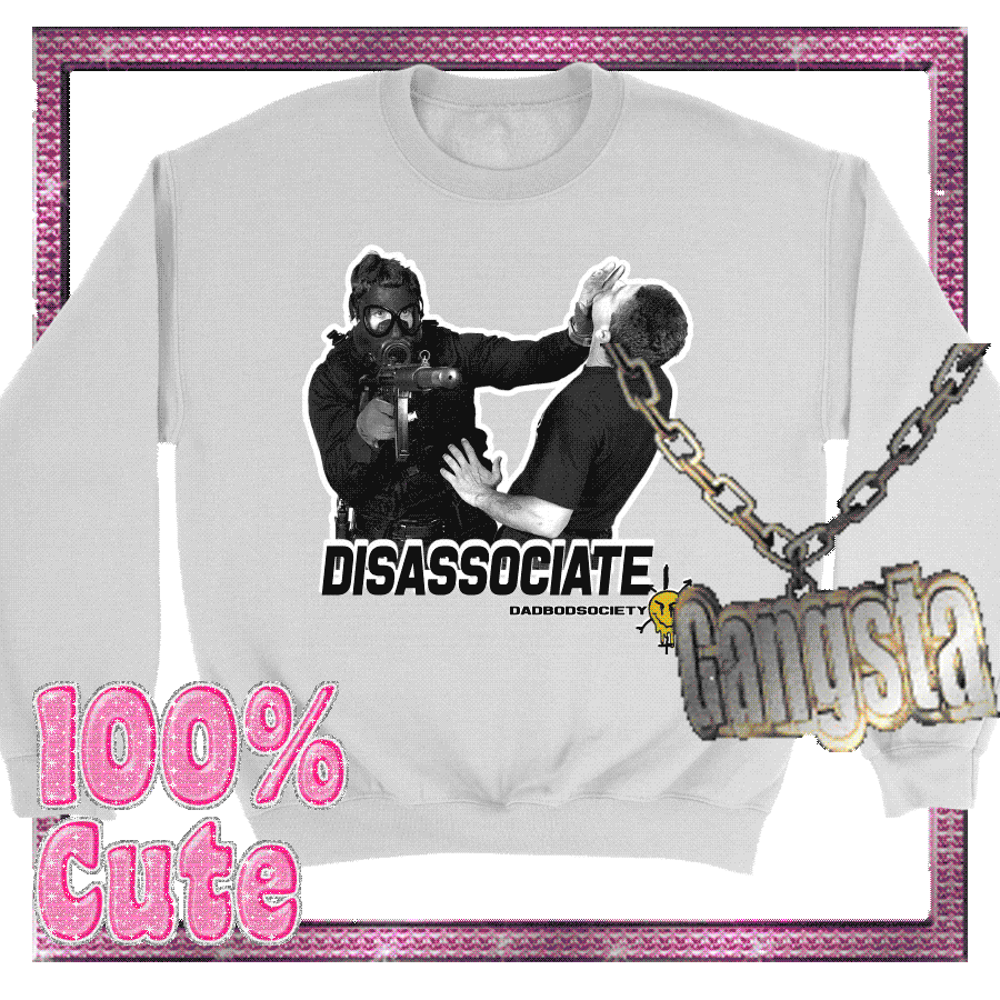 DISASSociate (crewneck Longsleeve)