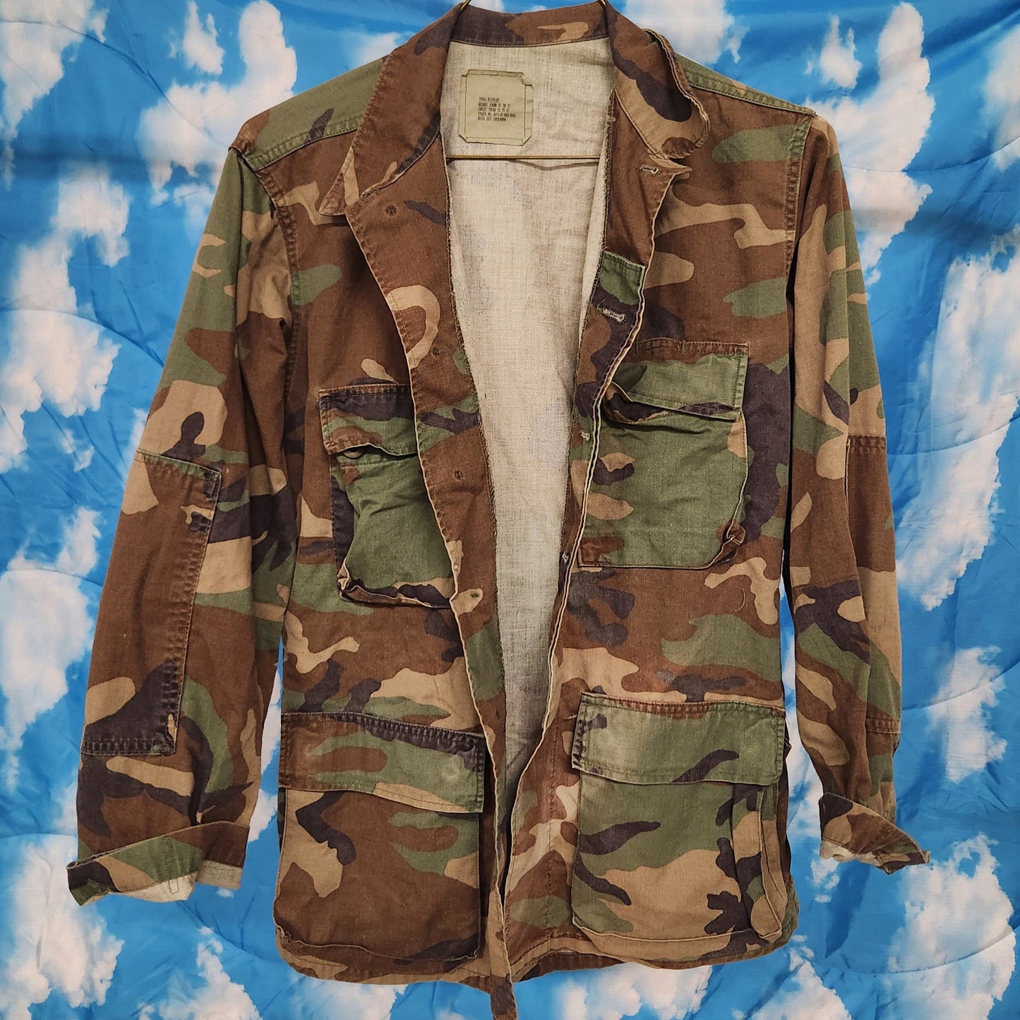 Woodland BDU Jacket Small Regular