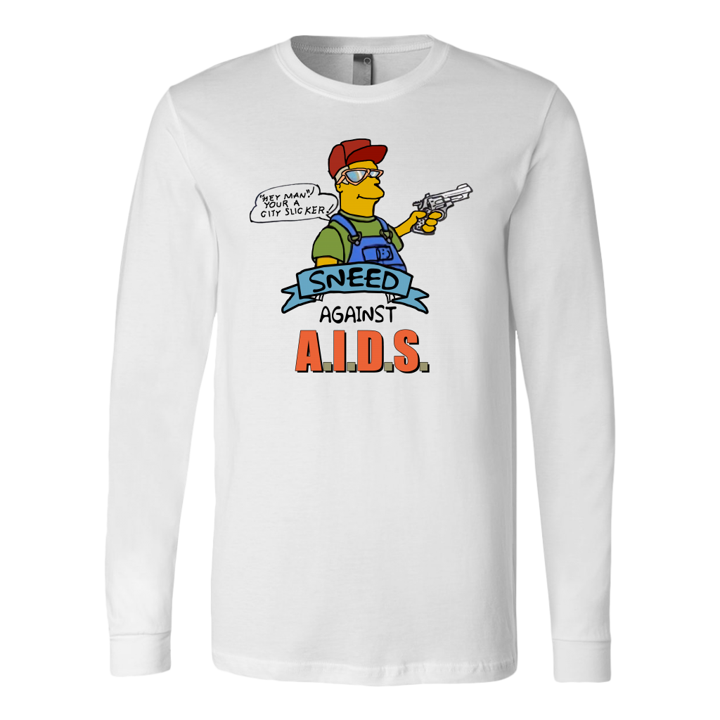 Sneed it or Feed it. (crew neck and long sleeve